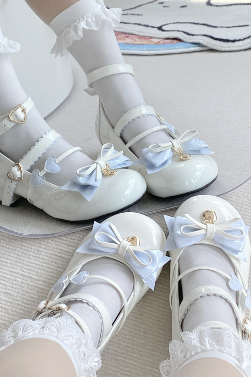 Biscuit Lolita Heel Round Toe Shoes
