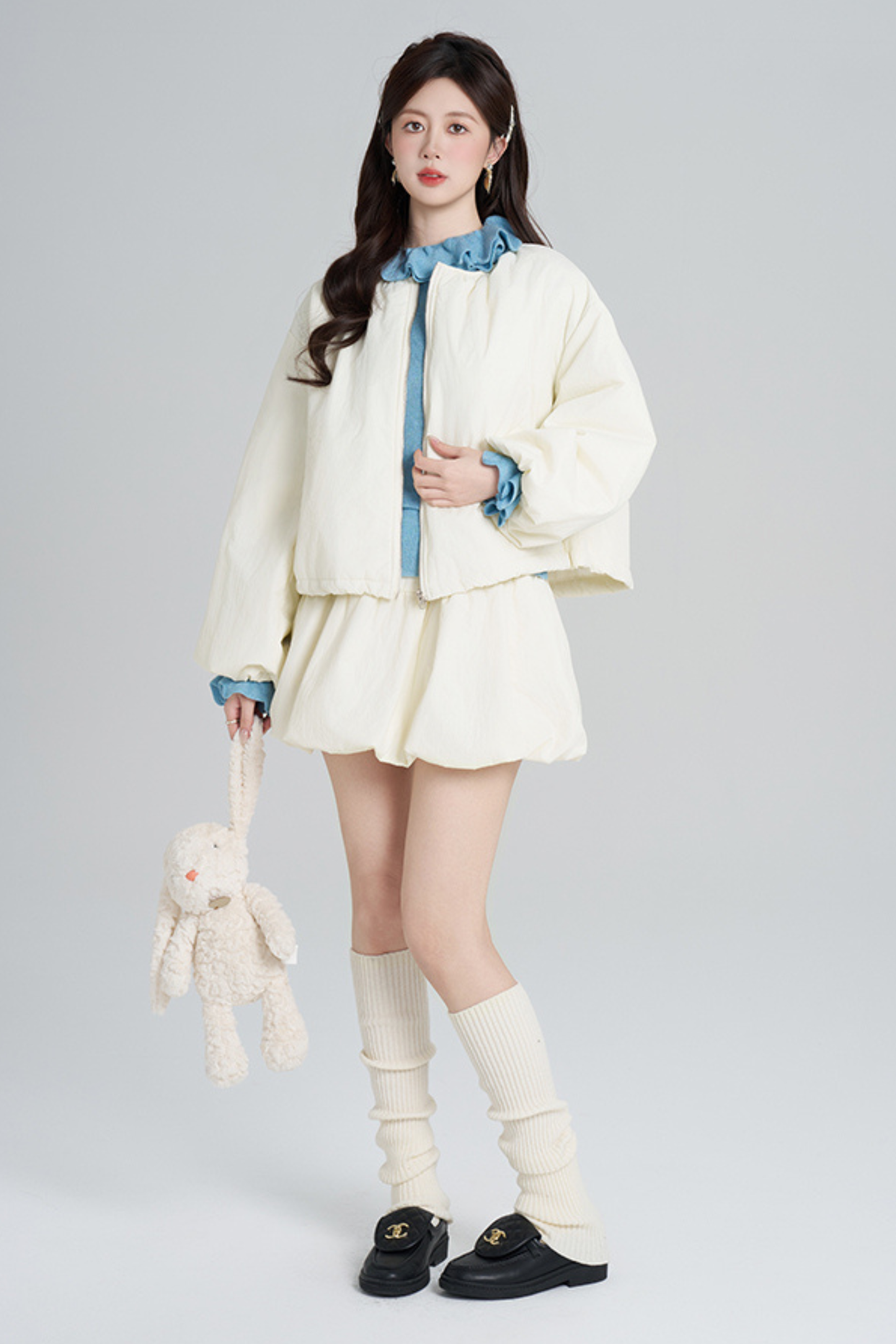 Macaron Zip Outer + Skirt