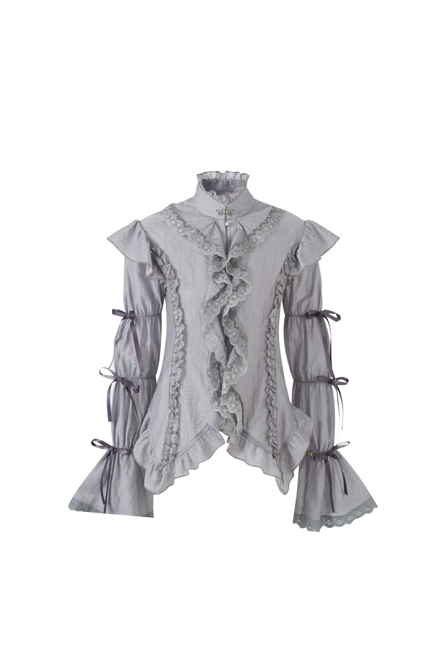Chinese-style Shirt + Jacket + Long Skirt