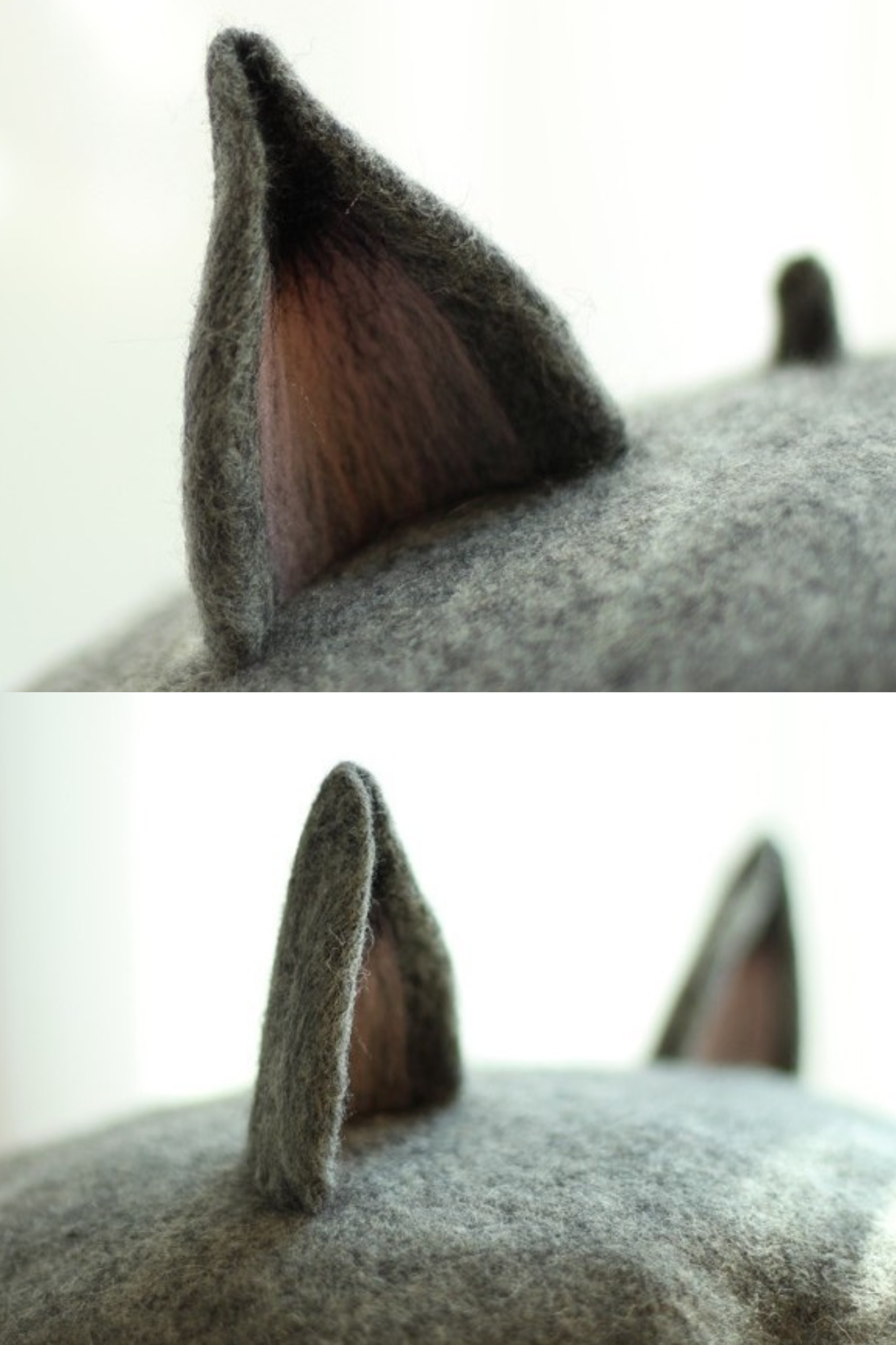 Wool Felt Fox Beret