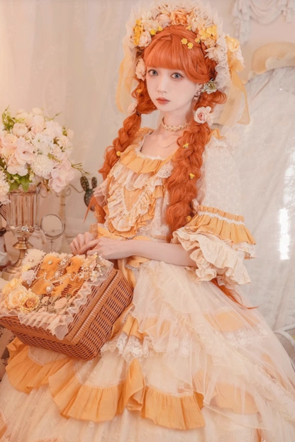 Retro Wedding Girly Lolita Dress
