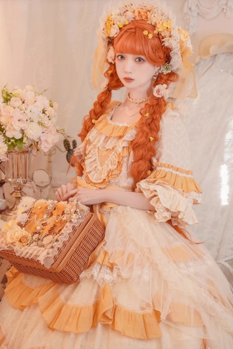 Retro Wedding Girly Lolita Dress