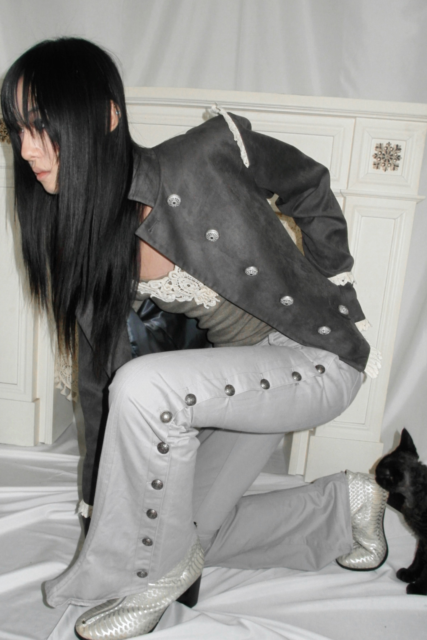 Medieval Suede Coat Jacket