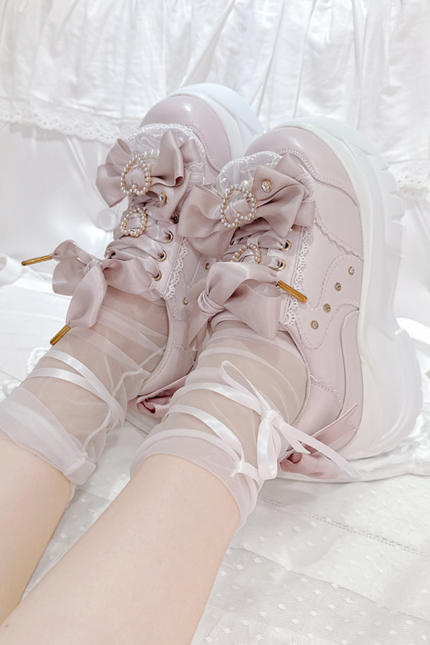 Heart Bubble Muffin Shoes