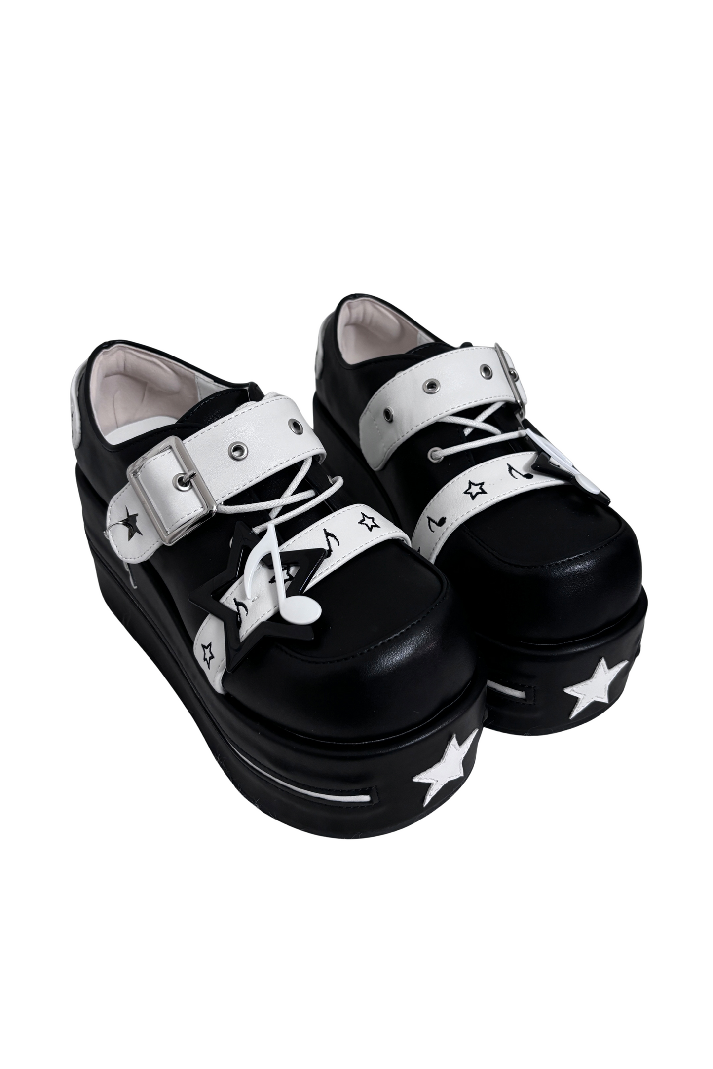 [pre-order] Star Melody Punk Strap Platform Shoes