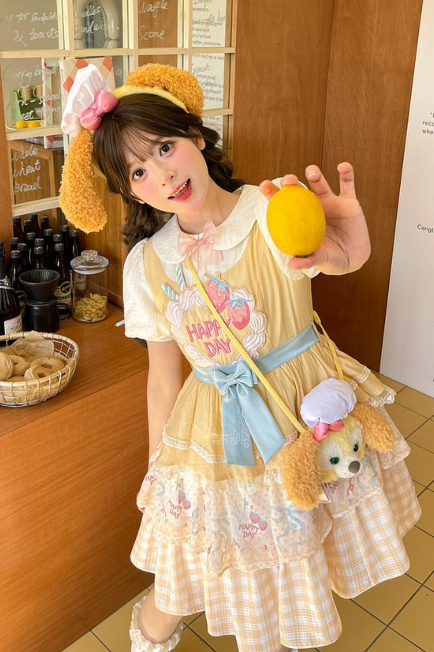[pre-order] Daily Ribbon Tiered Doll Light Lolita Dress