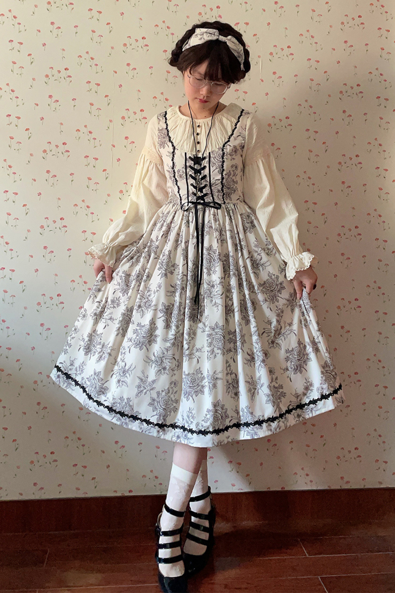 Sketch Wild Rose Lolita Dress