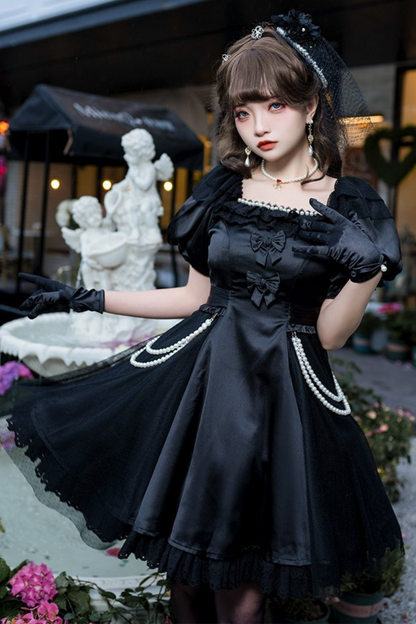 Mystery Girly Ribbon Dress + Accessories