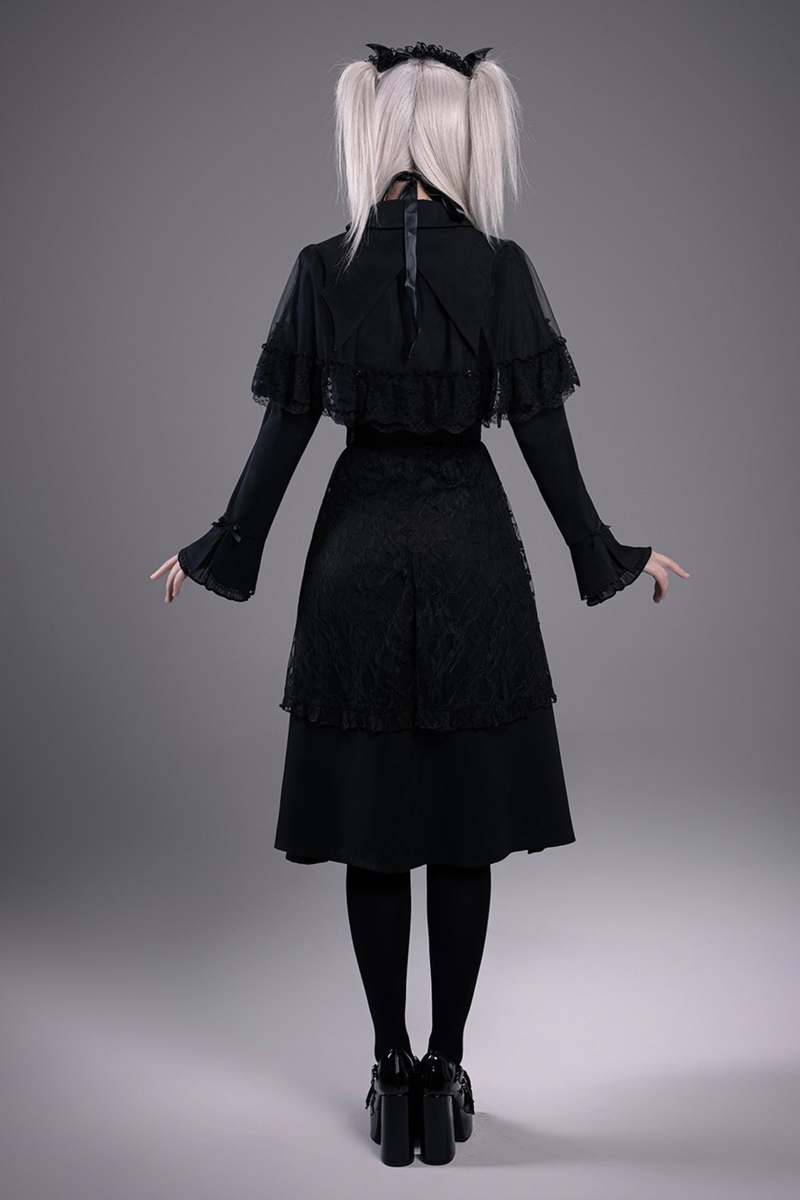 Lace Gothic Shirt + Skirt