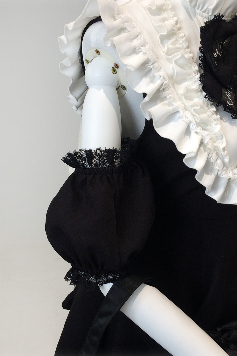 Rose Princess Off-the-shoulder Ruffle Ribbon Top