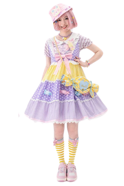 Poppin Girly Jumperskirt Lolita