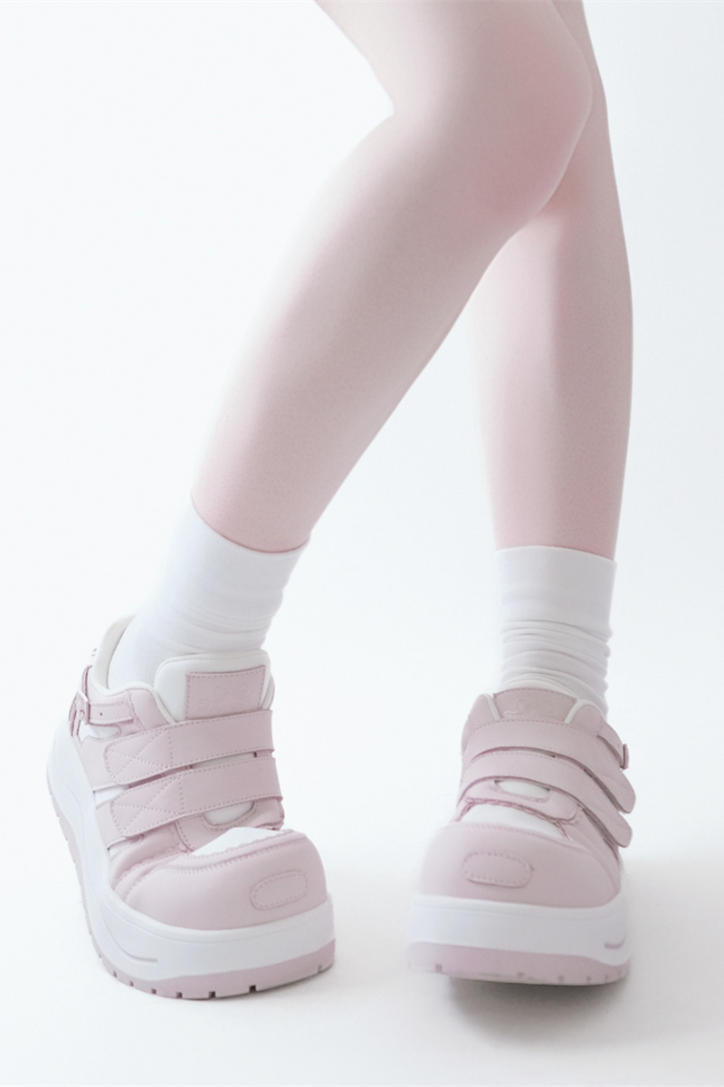 Sweet Girly Platform Sneakers