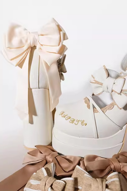 Merry Sweet Ribbon Shoes