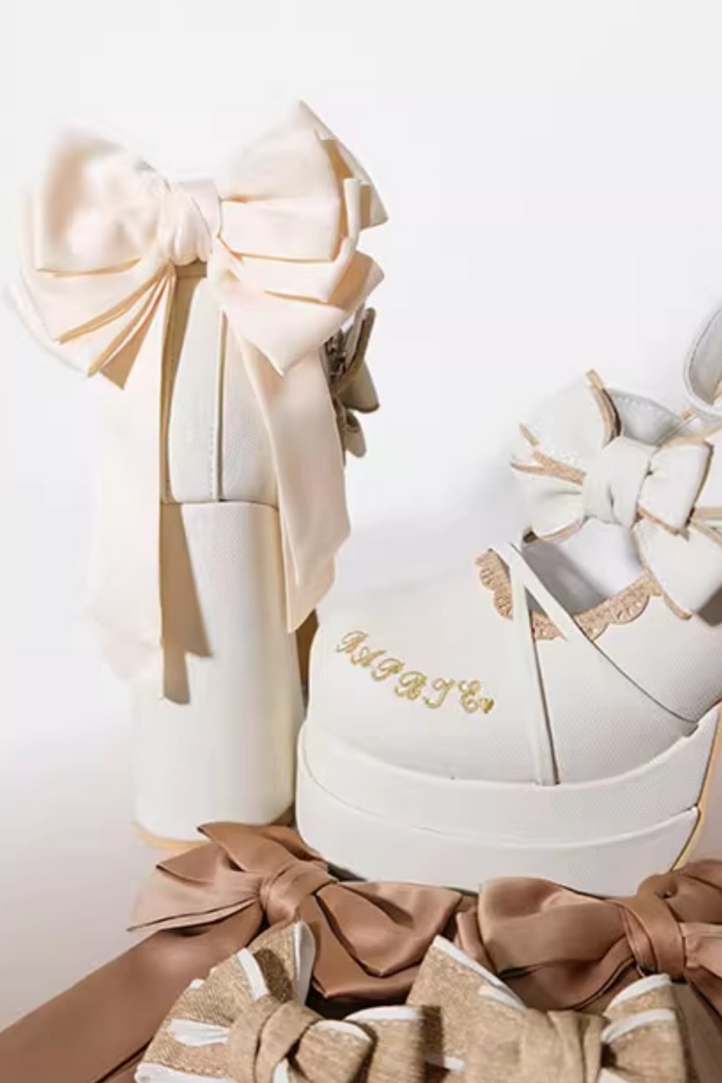 Merry Sweet Ribbon Shoes