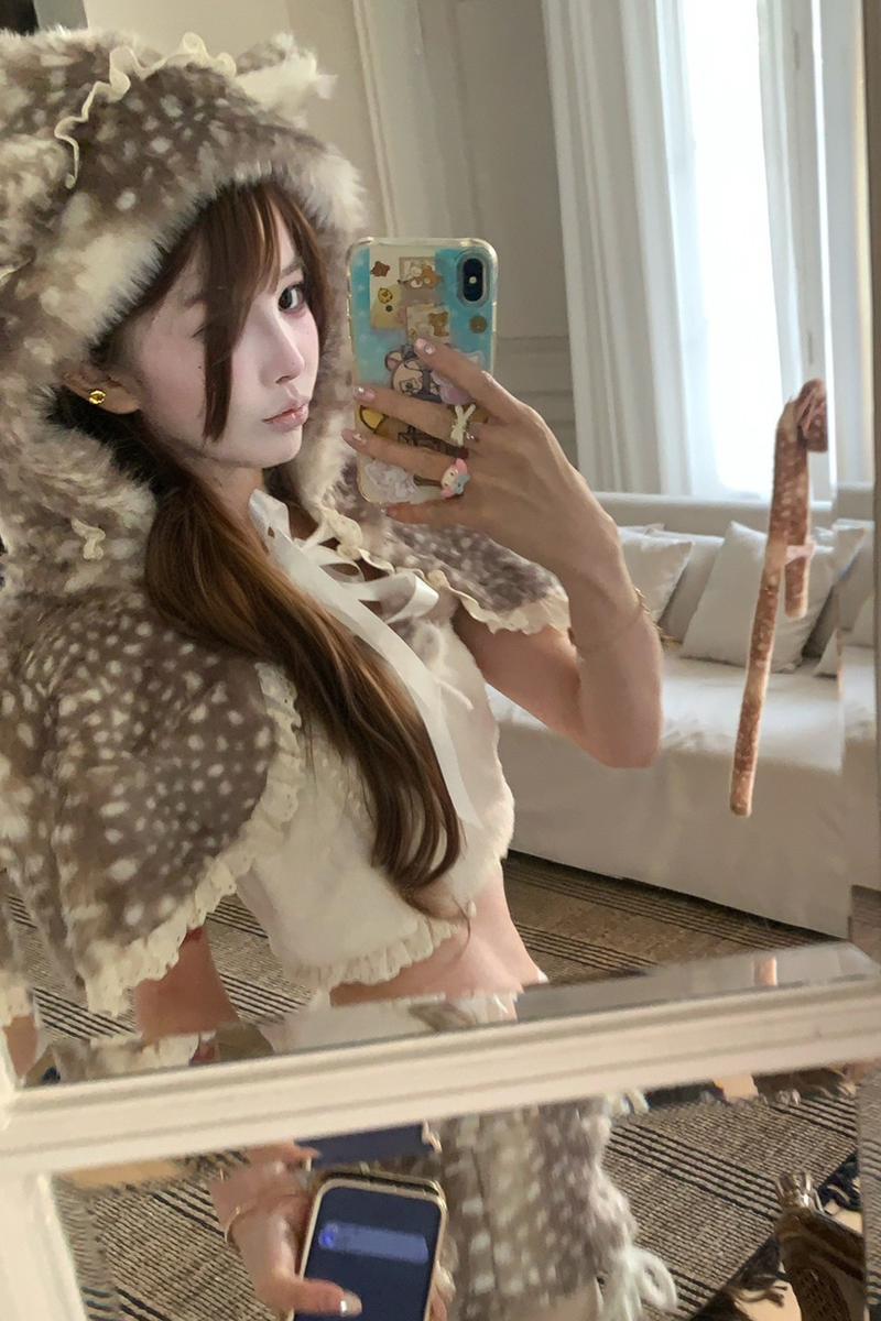 Bambi Cloak + Camisole + Pants
