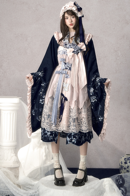 Sweet Chinese-style Cape Jacket