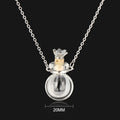 Magickal Oblate Secret Potion Necklace