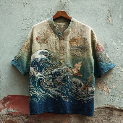 Finely Styled Shirt with a Classic Vintage Look