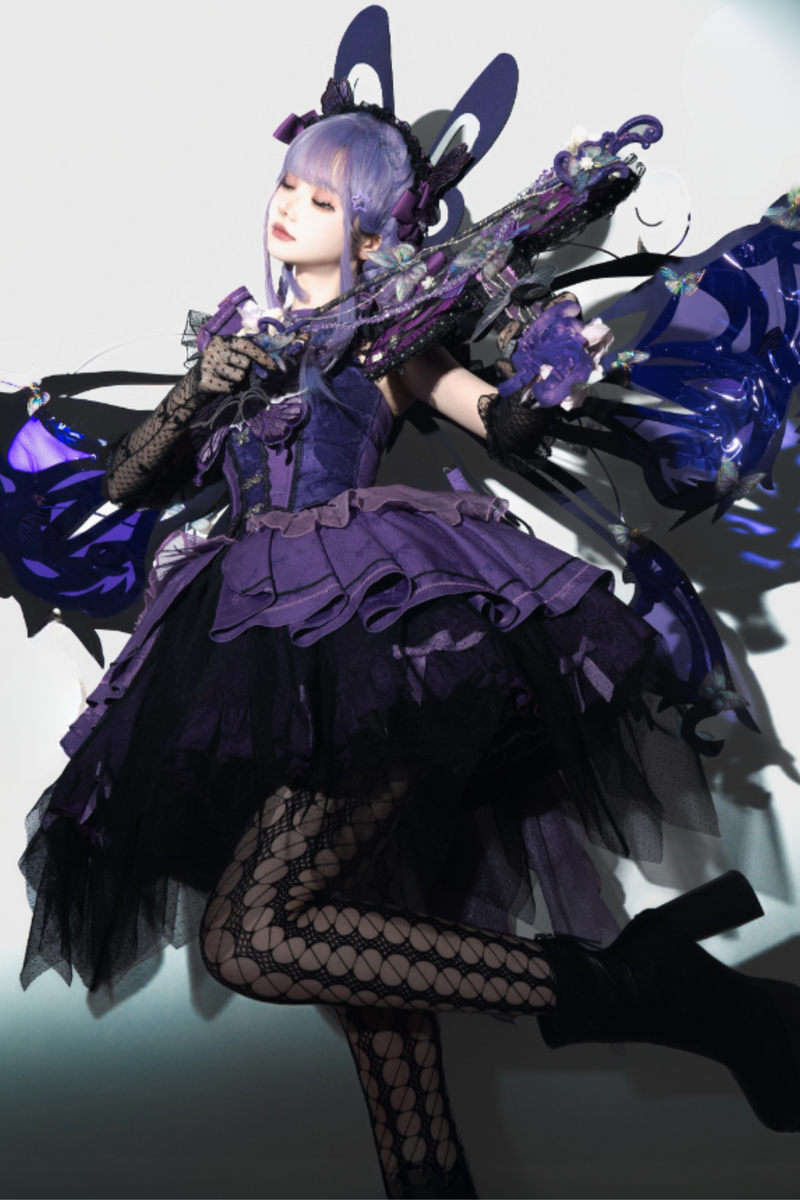 Magic Wand Butterfly Fairy Dress + Full Set + Accessories