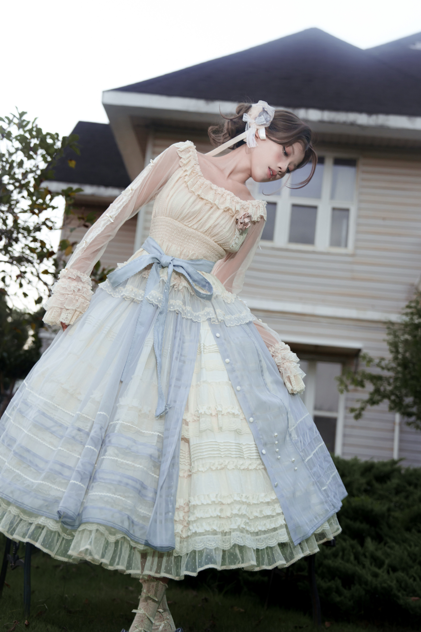Retro Chiffon Sweet Lolita