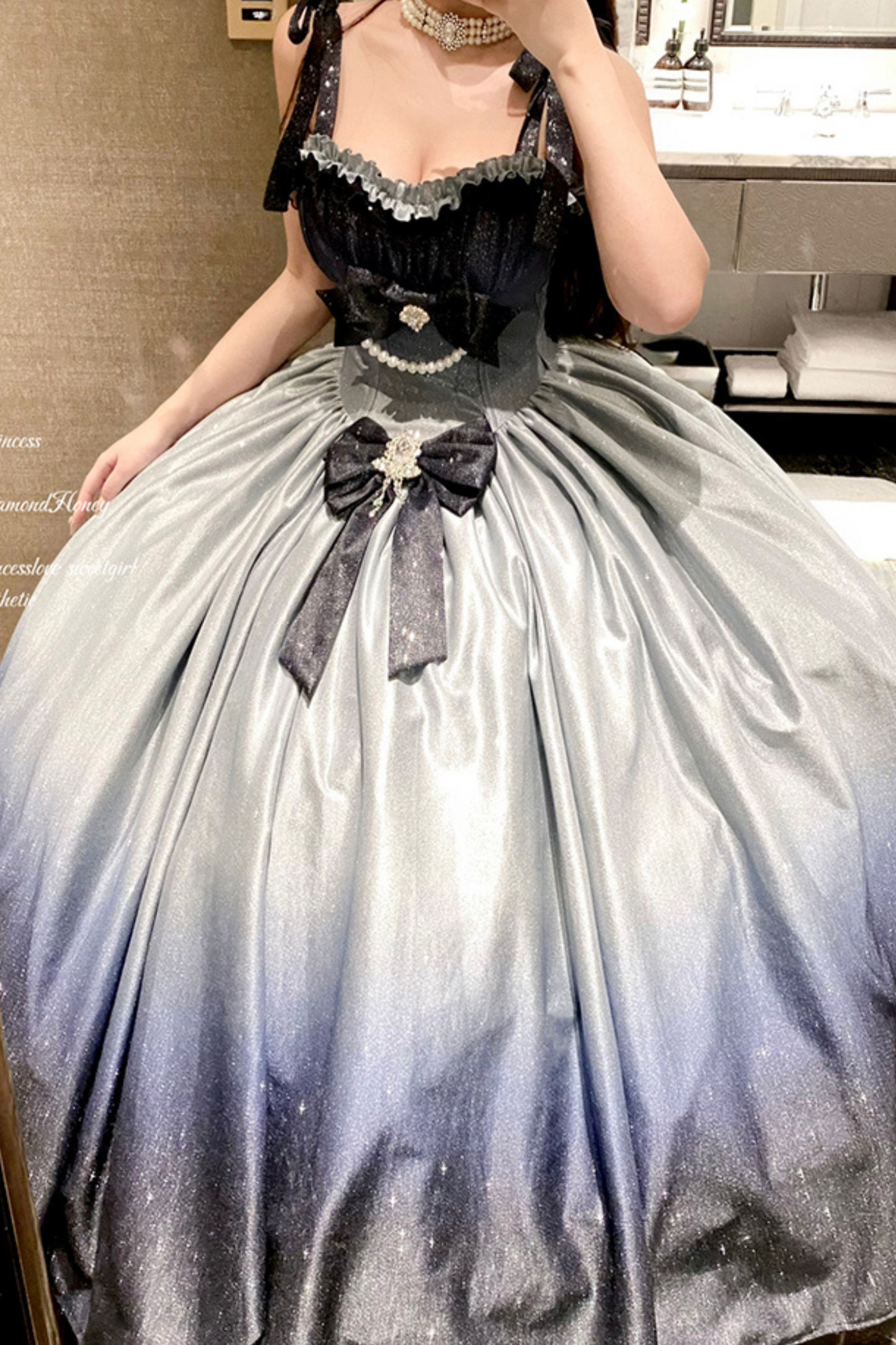 [pre-order] Dark Mode Gradient Lolita Dress