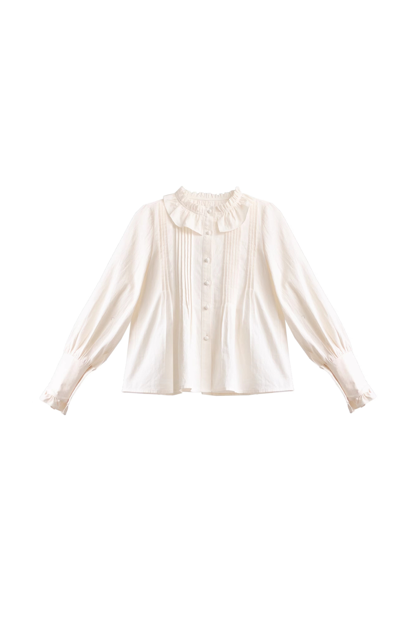 White Snow Long Coat + Shirt + Skirt