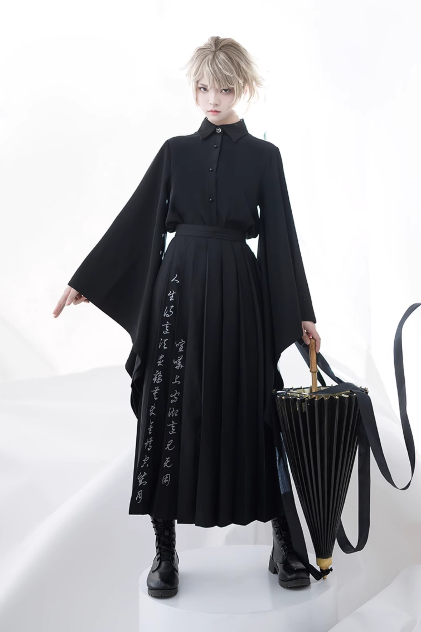 Dark Prince Big Sleeve Blouse