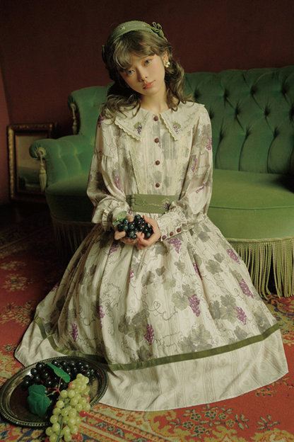 Retro Flower Lolita Dress