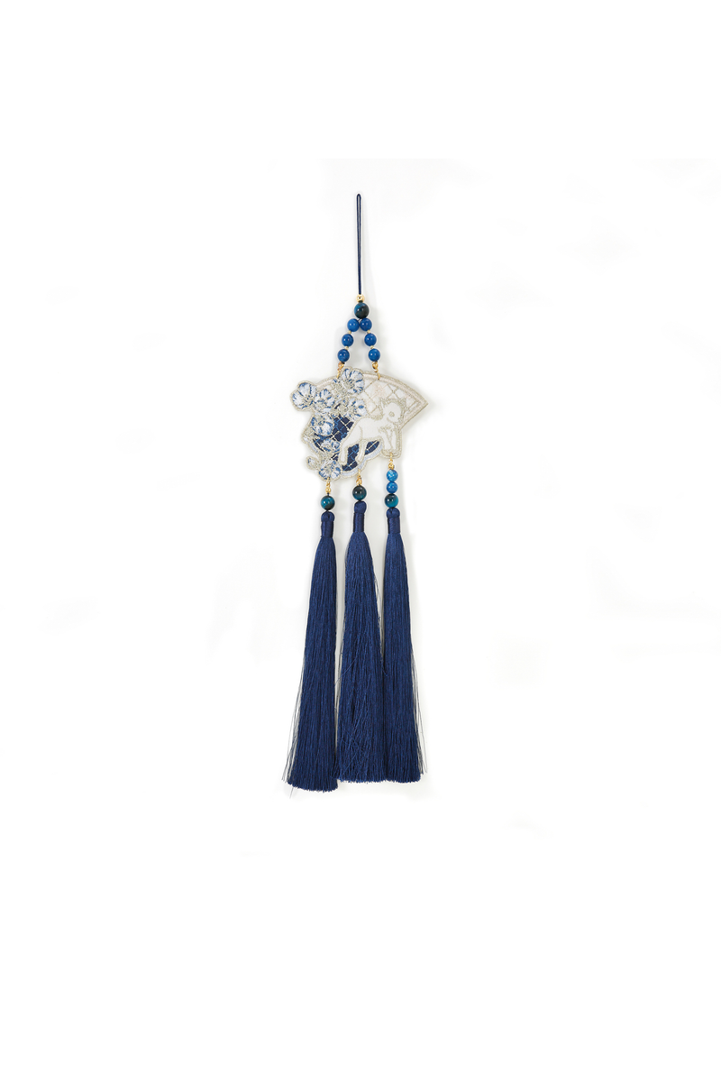 Chinese-style Suspender Skirt + Shirt + Accessories