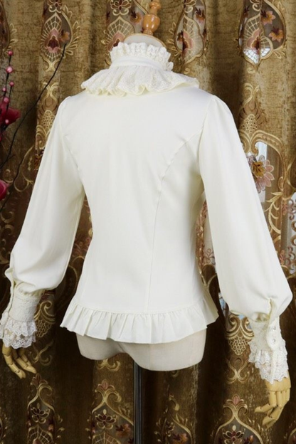 Neck Retro Chiffon Lolita Blouse