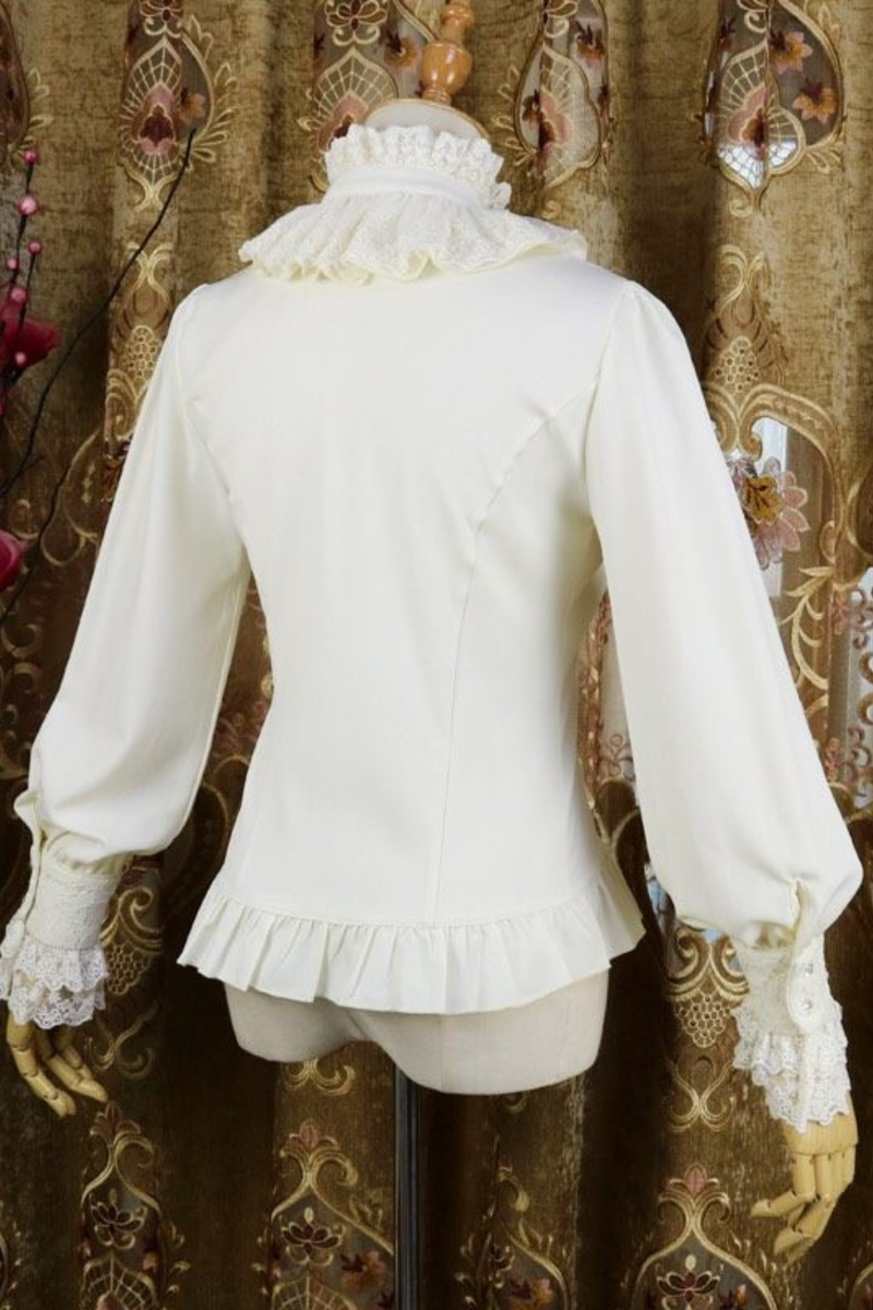 Neck Retro Chiffon Lolita Blouse