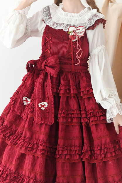 Off-shoulder Long Sleeve Romantic Blouse
