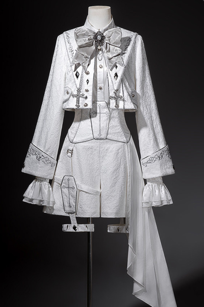 Court Prince Pure Jacket + Fake Collar + Shirt + Pants