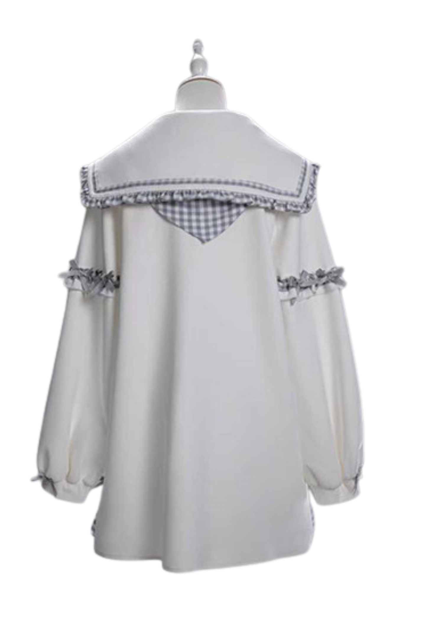 Check Sailor Loose Top