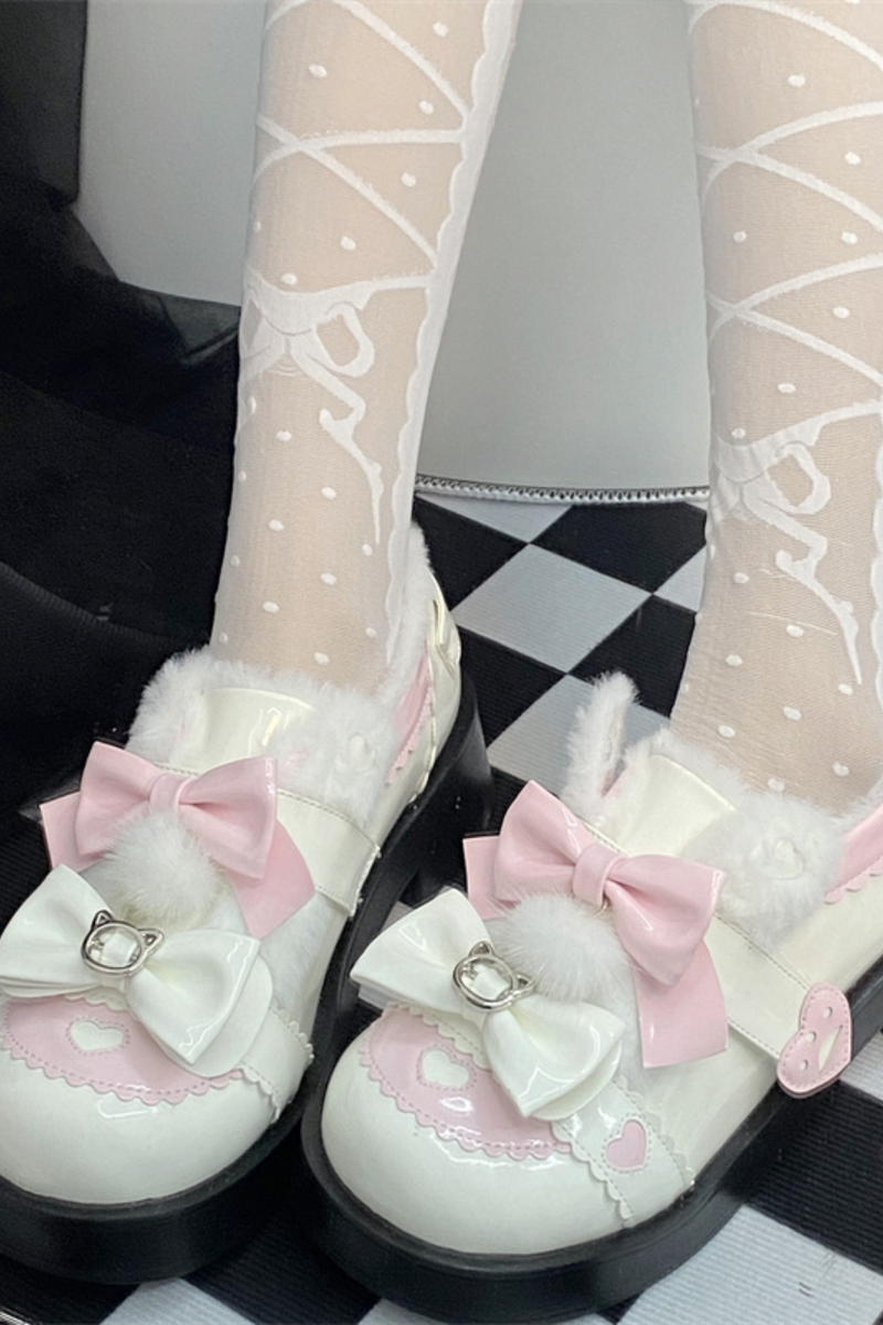 Double Ribbon Sweet Girly Shoes