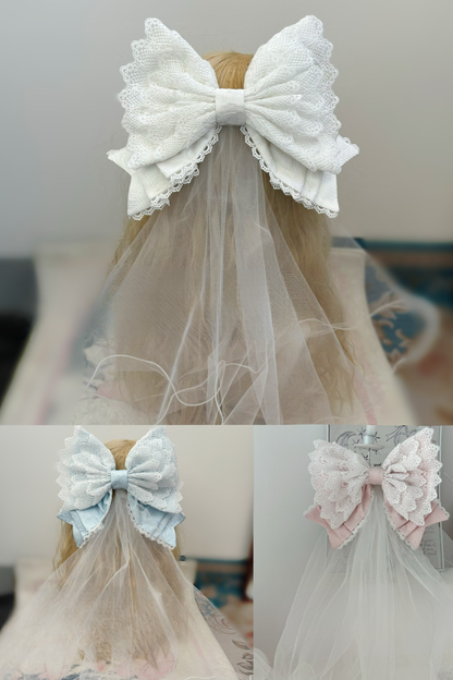 Angel Princess Jumper Skirt + Top + Veil + Hat + Hairband