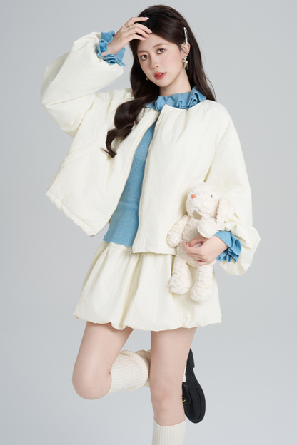 Macaron Zip Outer + Skirt