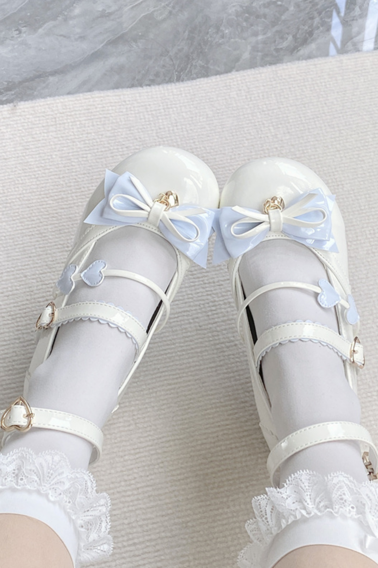 Biscuit Lolita Heel Round Toe Shoes