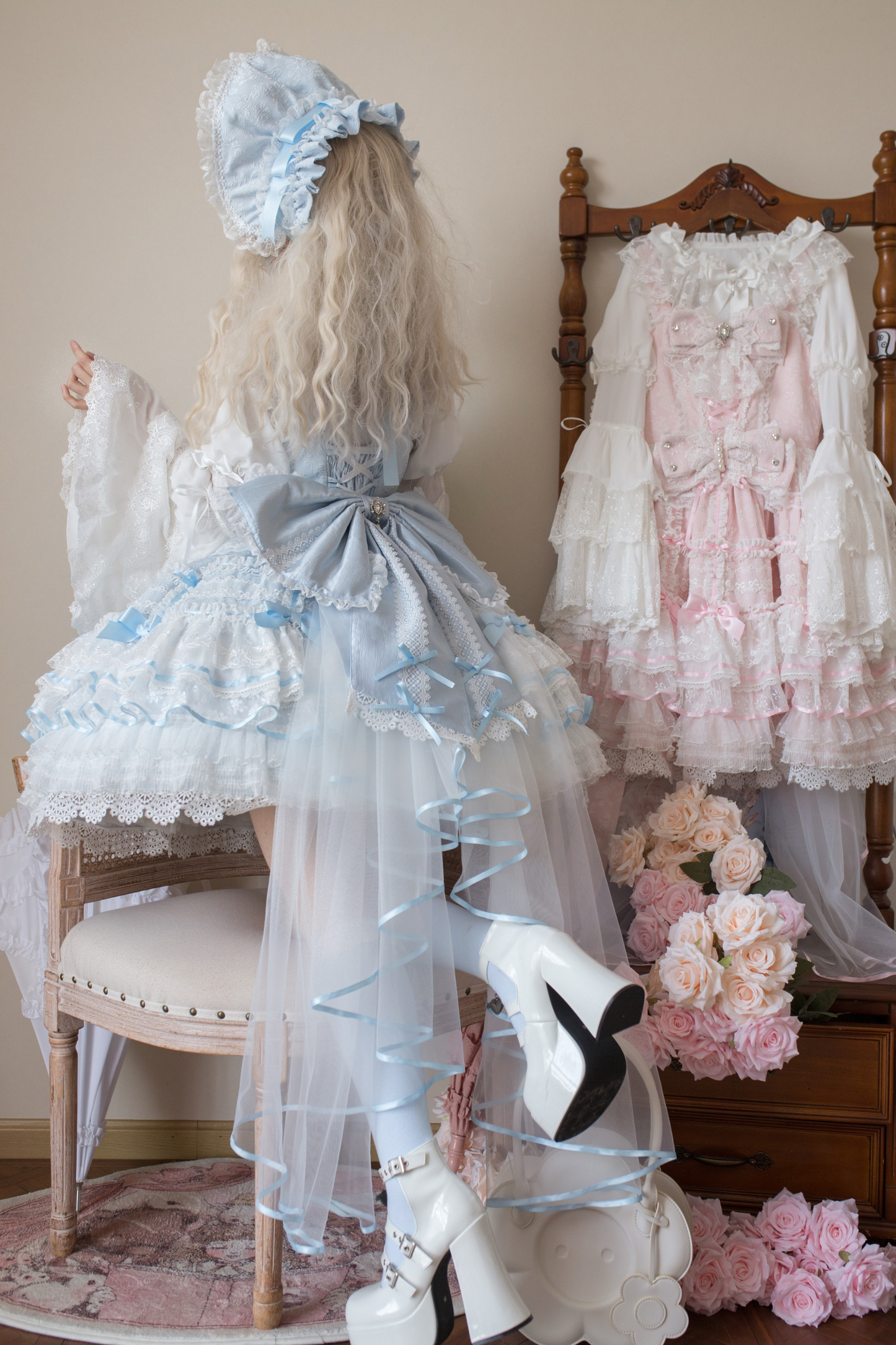 Lace Sweet Lolita Dress Set