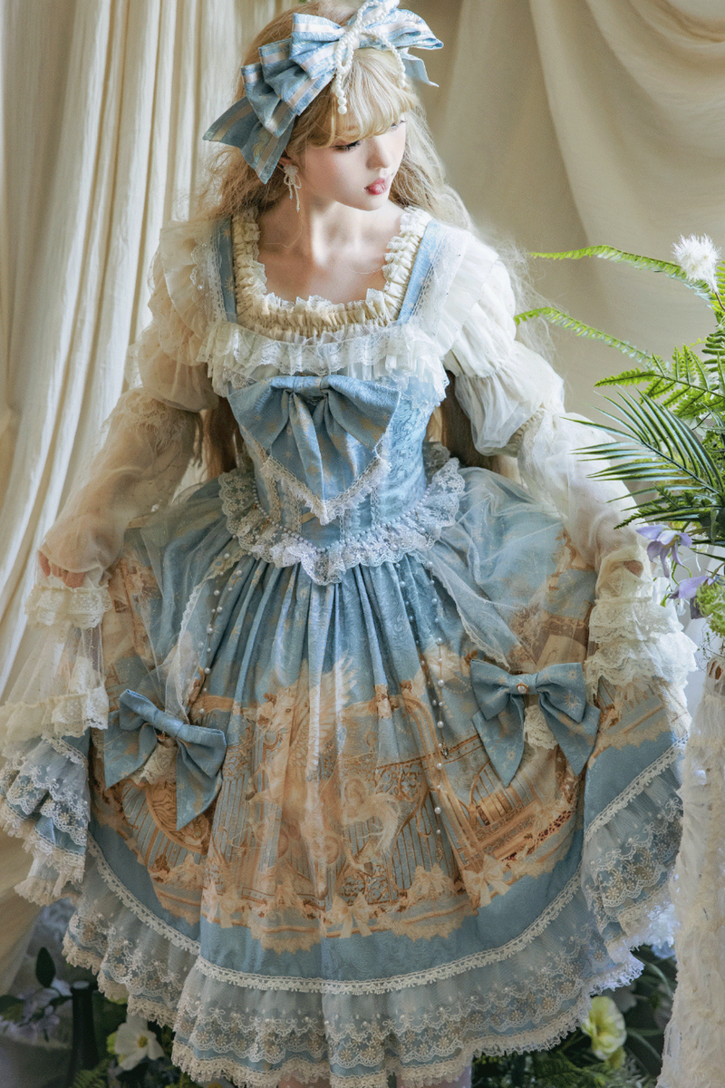 Unicorn Classical Princess Jumperskirt + Top + Bonnet + Catsuit