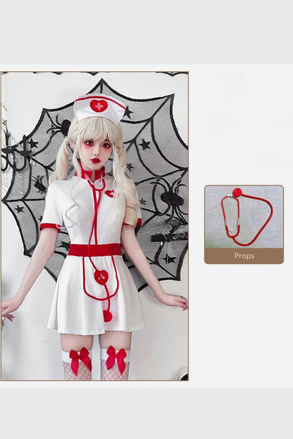 Female Atmosphere Nurse Cosplay Dress