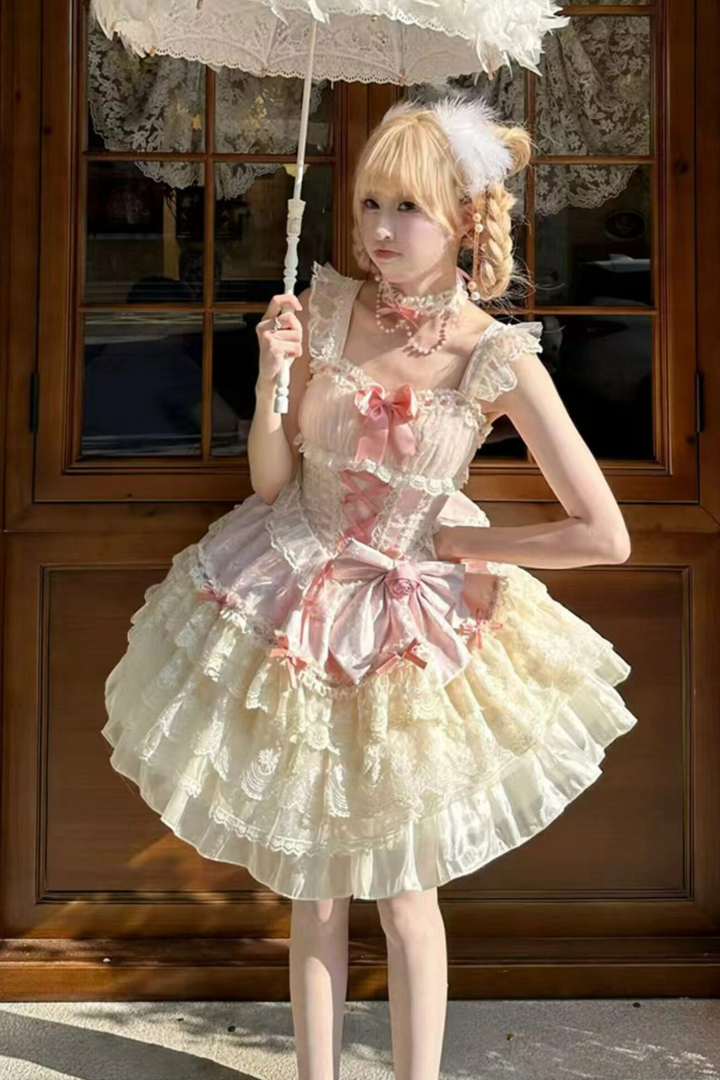 Princess Sweet Lolita Dress + Tail