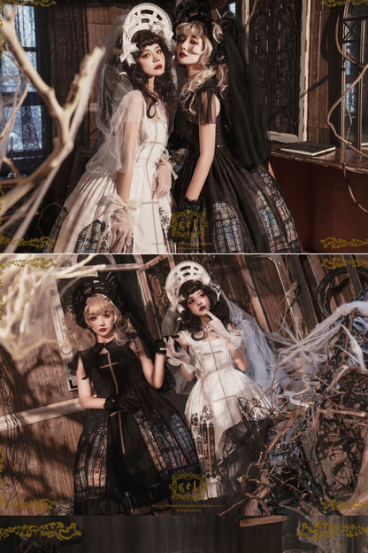 Window Retro Doll Lolita Dress