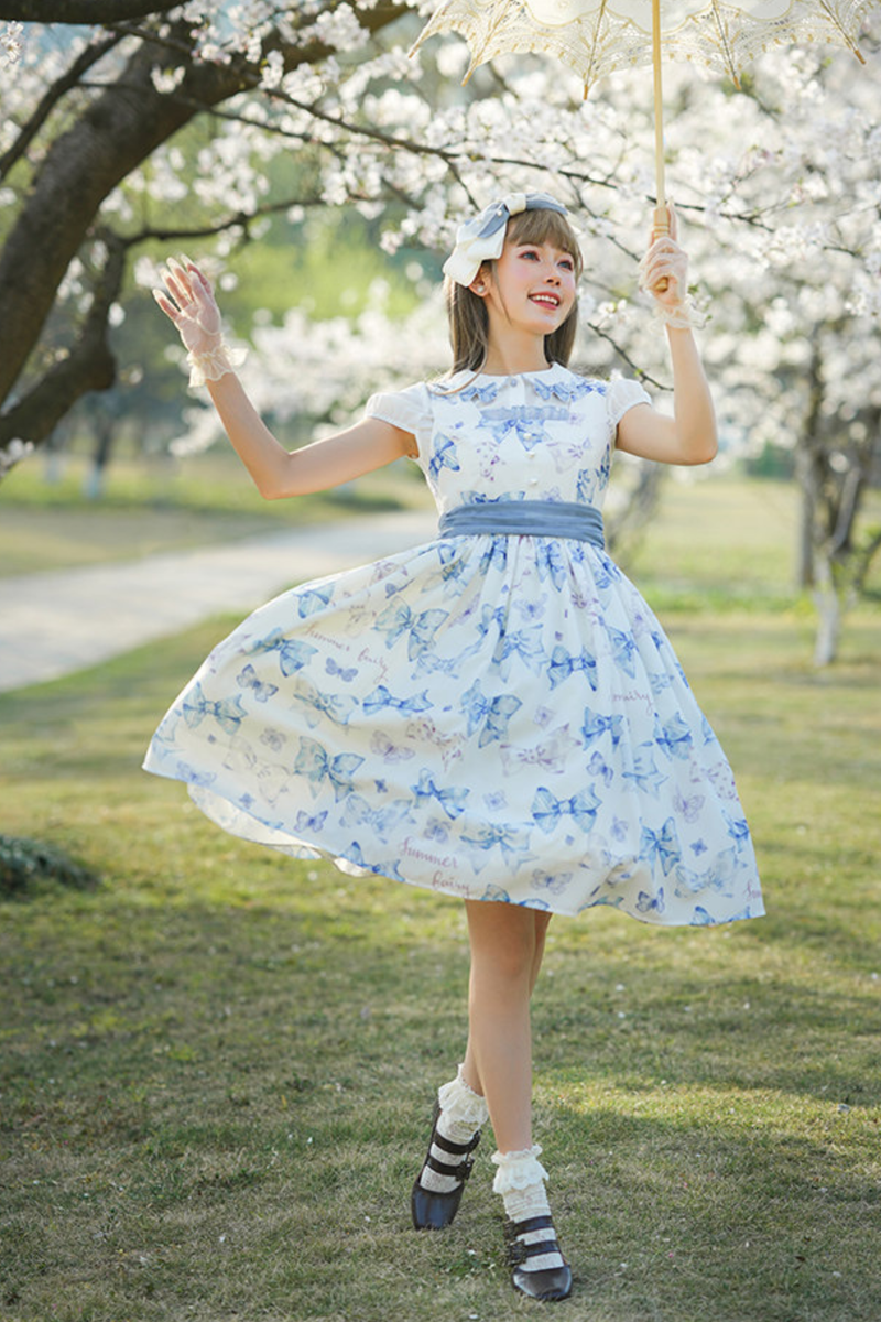 Eternal Garden Lolita Dress + Off Shoulder Dress + Jumper Skirt + Shirt