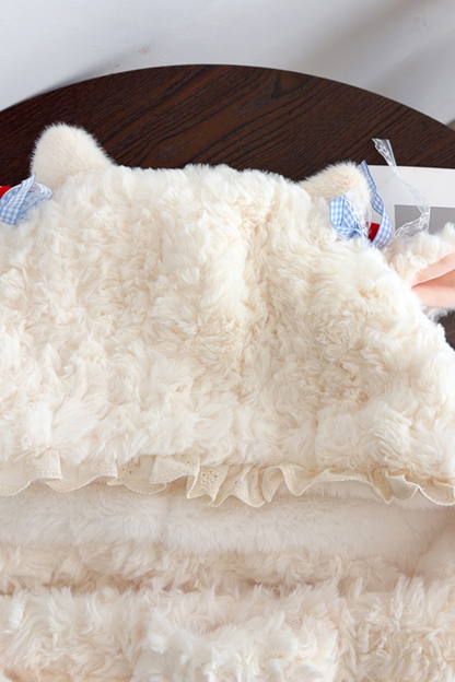 Lamb Fur Hat + Scarf