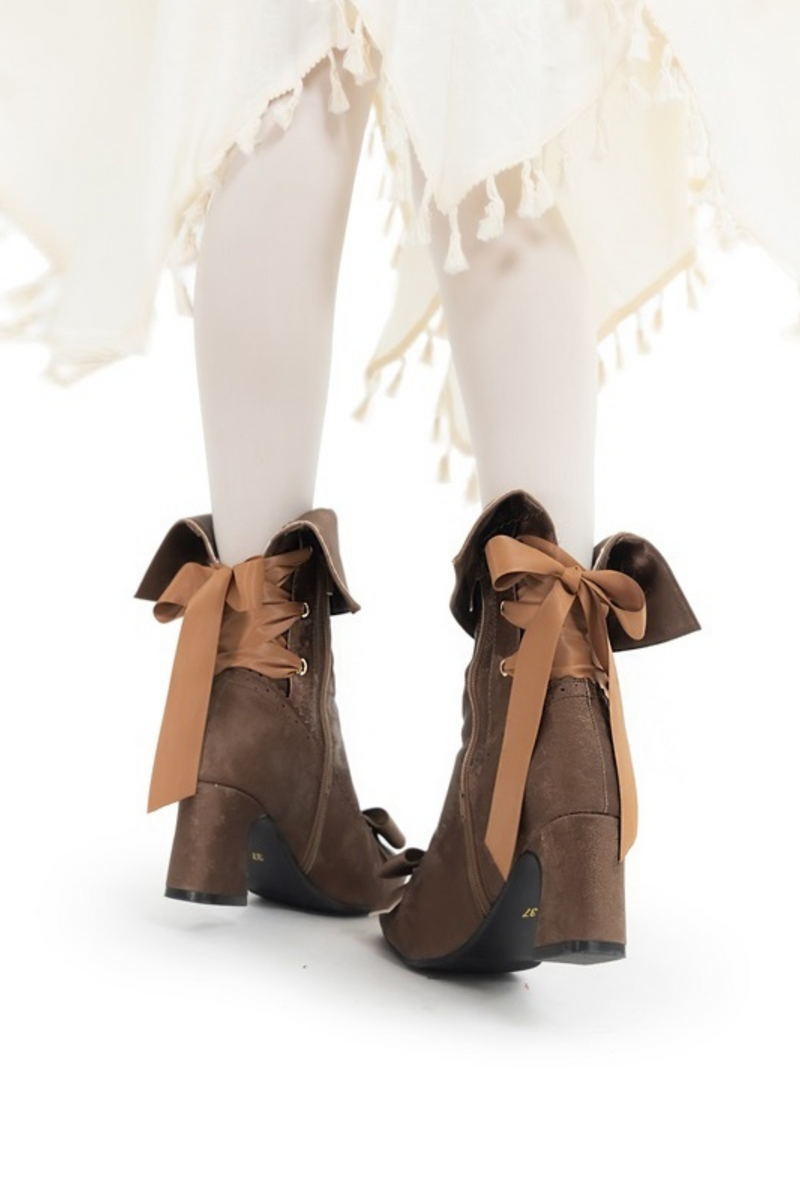 [pre-order] Mid-heel Lolita Boots