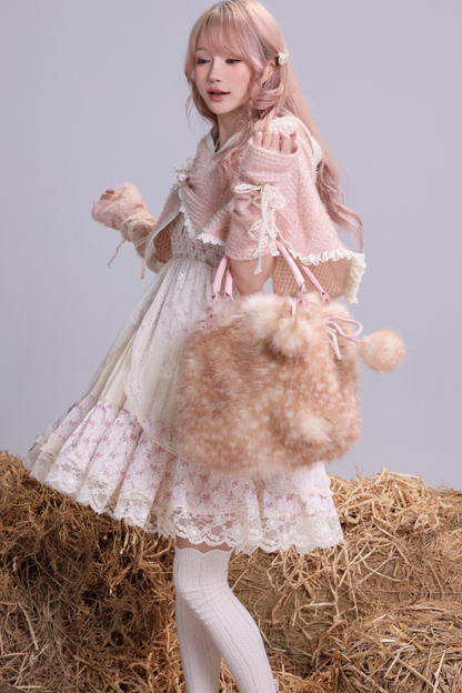 Deer Fur Tote Bag