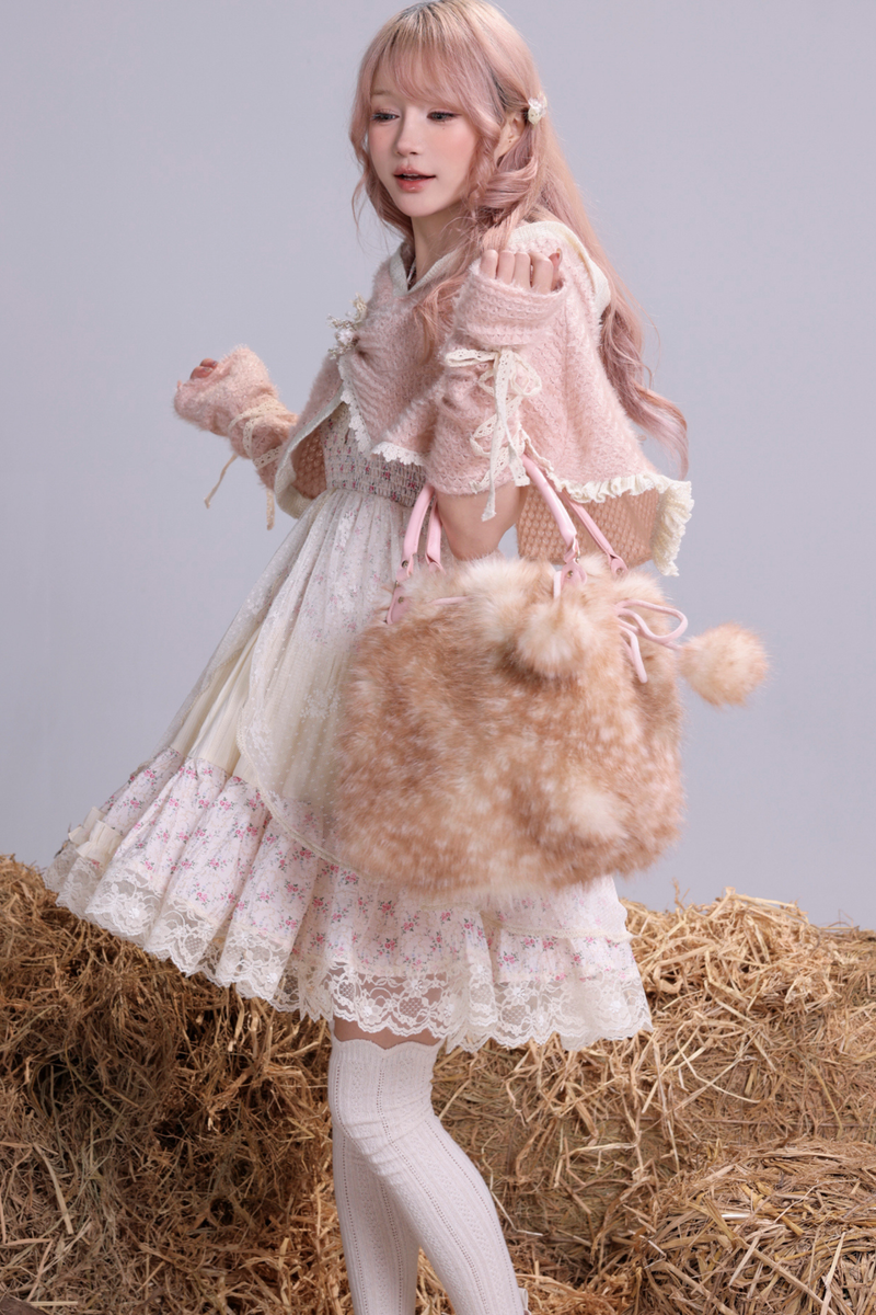 Deer Fur Tote Bag