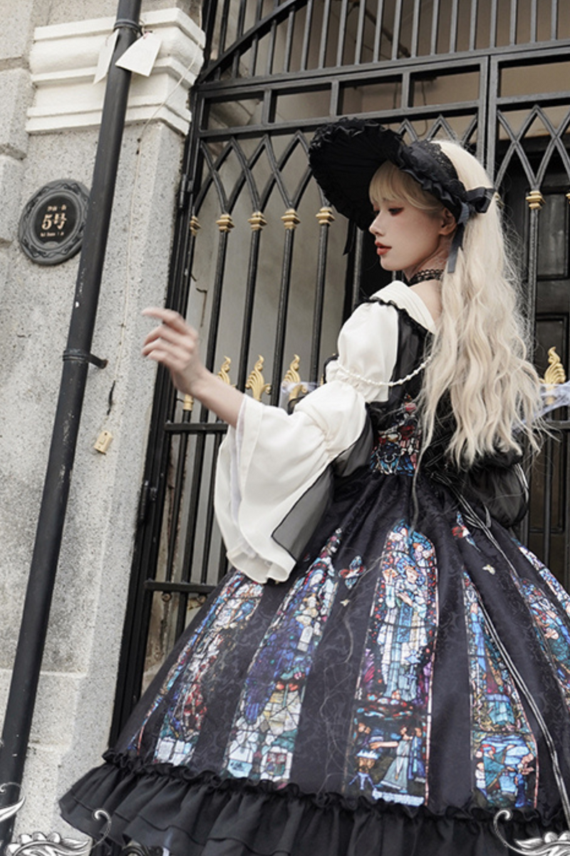 Classical Dark Gothic Lolita Dress