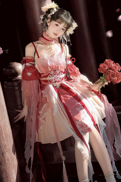 Pop Chinese-style Wing Lolita Dress